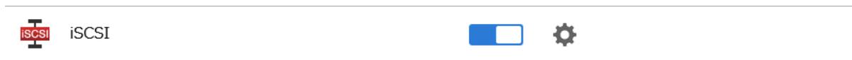 iSCSI設定アイコン